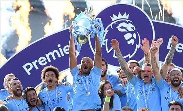 Man City vô địch Premier League 2018/19