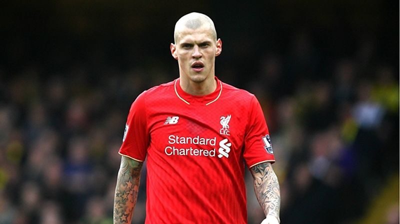 Martin Skrtel trong màu áo Liverpool