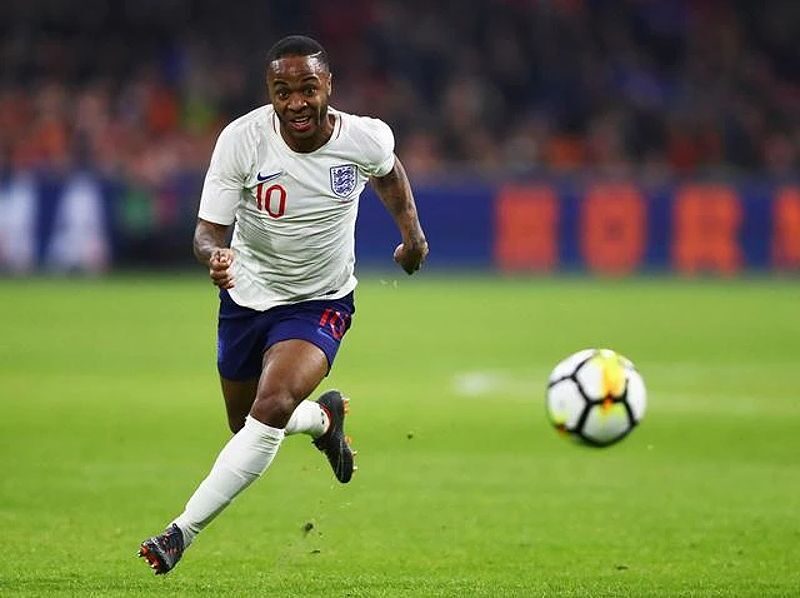 Raheem Sterling tại World Cup 2018