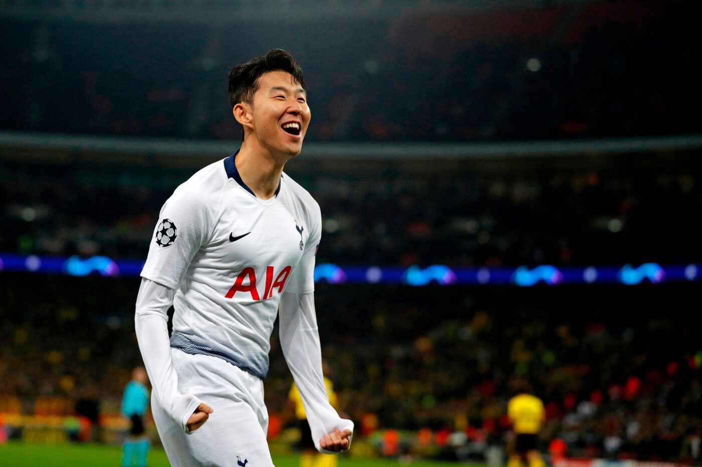 Son Heung-min trong màu áo Tottenham Hotspur