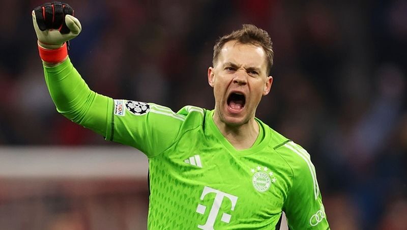 Thủ môn Manuel Neuer trong trận đấu