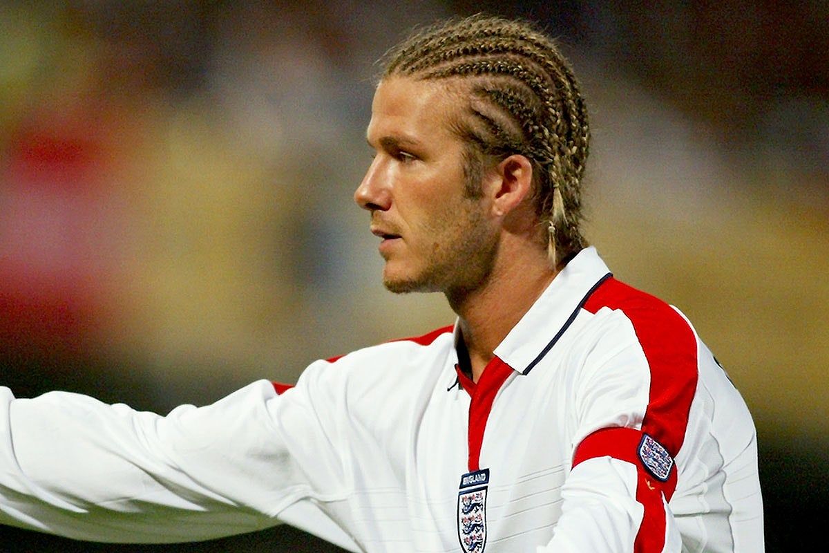 Kiểu tóc tết độc đáo của David Beckham, cựu cầu thủ bóng đá chuyên nghiệp người Anh.