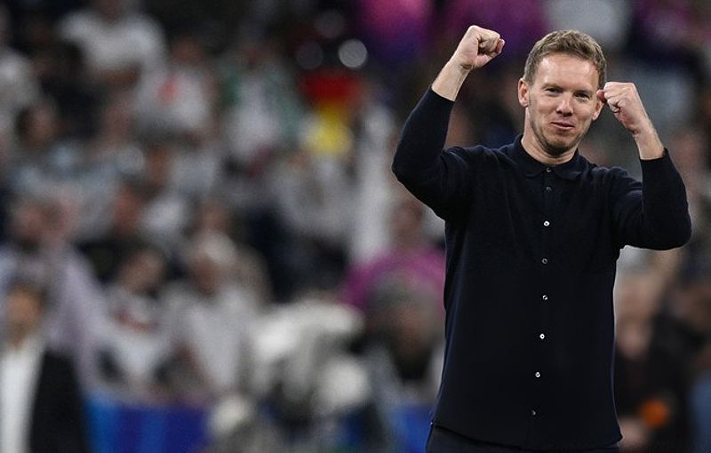 Nagelsmann trong trận khai mạc EURO 2024.