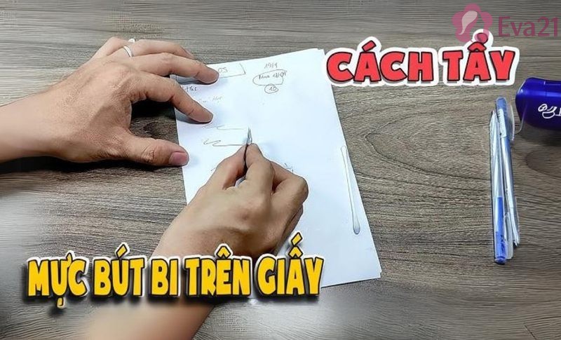 Thông tin về những mẹo xóa mực bút bi