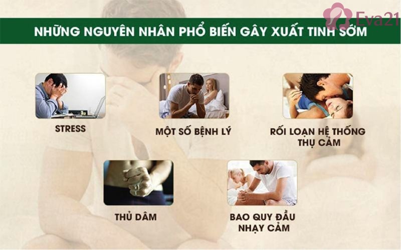 Nguyên nhân gây nên tình trạng xuất tinh sớm