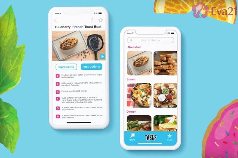 Lợi ích khi tham gia tại các app công thức nấu ăn