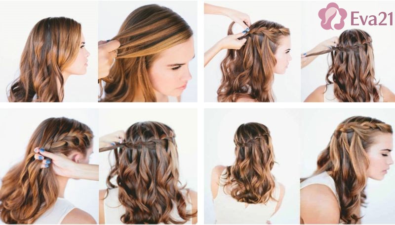 Những cách làm các kiểu tóc thắt bím đẹp theo độ dài của tóc