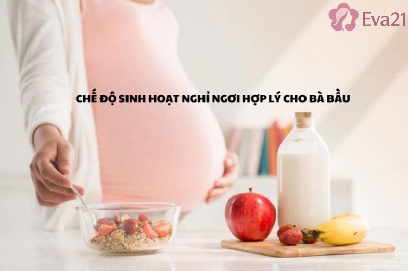 Chế độ vận động và nghỉ ngơi hợp lý cho mẹ bầu