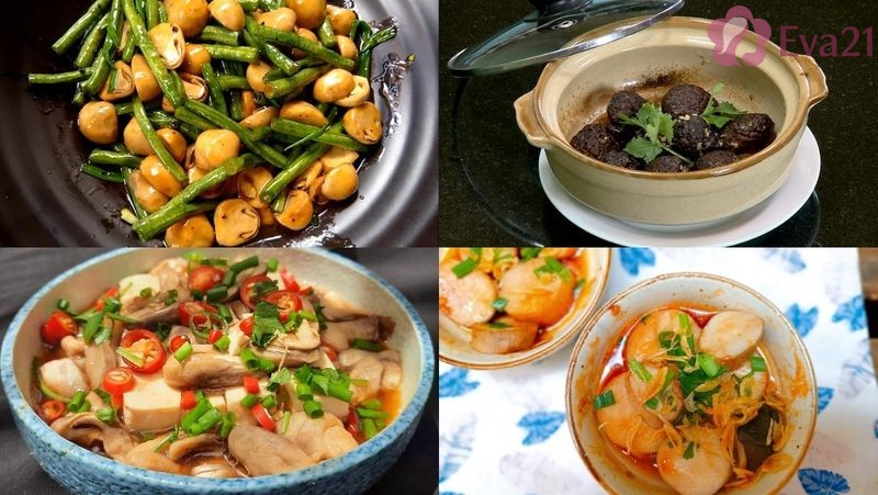 Công thức nấu ăn chay từ các loại nấm